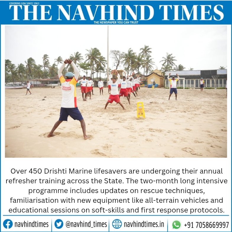 Navhind_Times's tweet image. #lifesaver #GoaNews #NavhindTimes