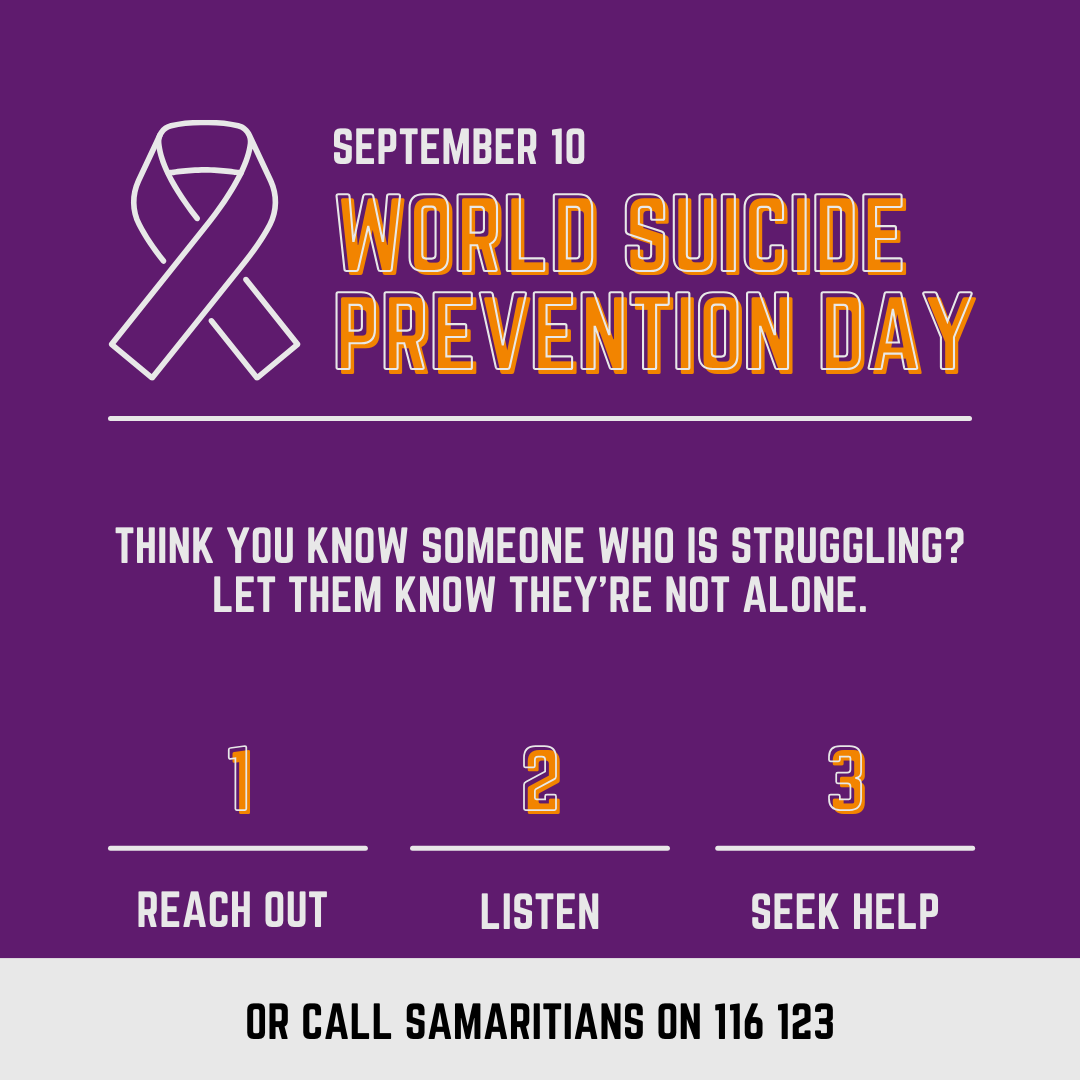 Today, on World Suicide Prevention Day, we unite to raise awareness. Suicide is a leading cause of death, yet it is preventable. By fostering open conversations, showing empathy, and offering support, we can make a difference in someone's life.