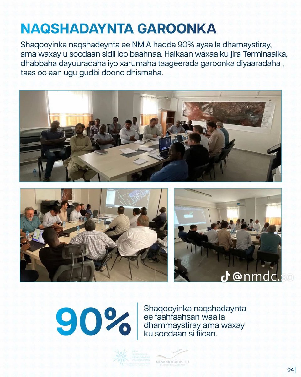 The construction of the New Mogadishu International Airport is underway, with notable progress already achieved. The Government of Somalia 🇸🇴 is investing $643 million in this project 👏.
