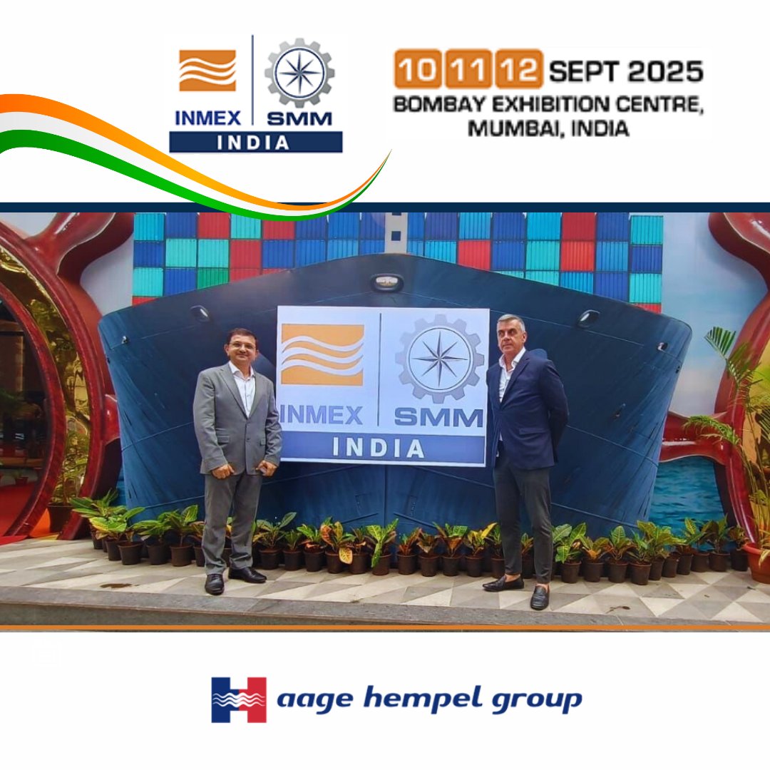 Day 1 at #INMEXSMMIndia in Mumbai!
<a href="/aagehempel/">Aage Hempel Group</a>  team is on site to connect with clients, partners &amp; industry colleagues. Let’s meet and talk!