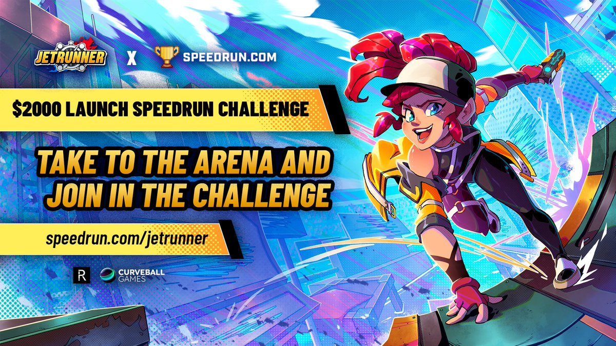 Attention jetrunners!
The Marathon Challenge hosted in collaboration with <a href="/speedruncom/">Speedrun.com</a> ends tomorrow, September 11. Don't miss the last chance to submit your times! 
Godspeed🏆