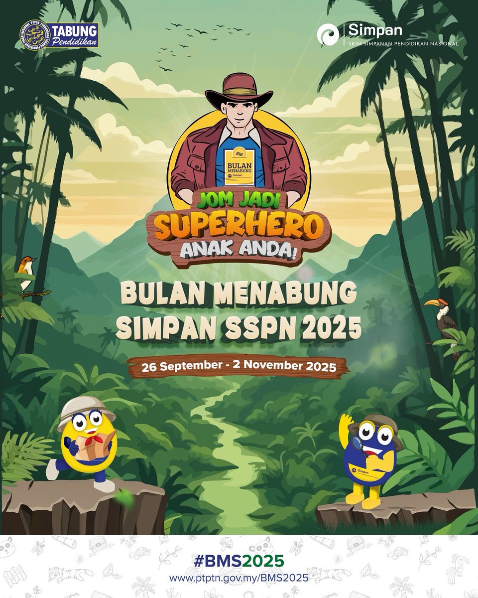 Jom ikuti pengembaraan BMS 2025! 

Ada pameran haiwan eksotik 🐍🦎, permainan menarik untuk anak-anak 🎯, cabutan bertuah serta pelbagai hadiah percuma 🎁, perkongsian ilmu keibubapaan dan pelbagai lagi!​

Lebih mengujakan lagi suasana akan dihoskan oleh hos yang menceriakan