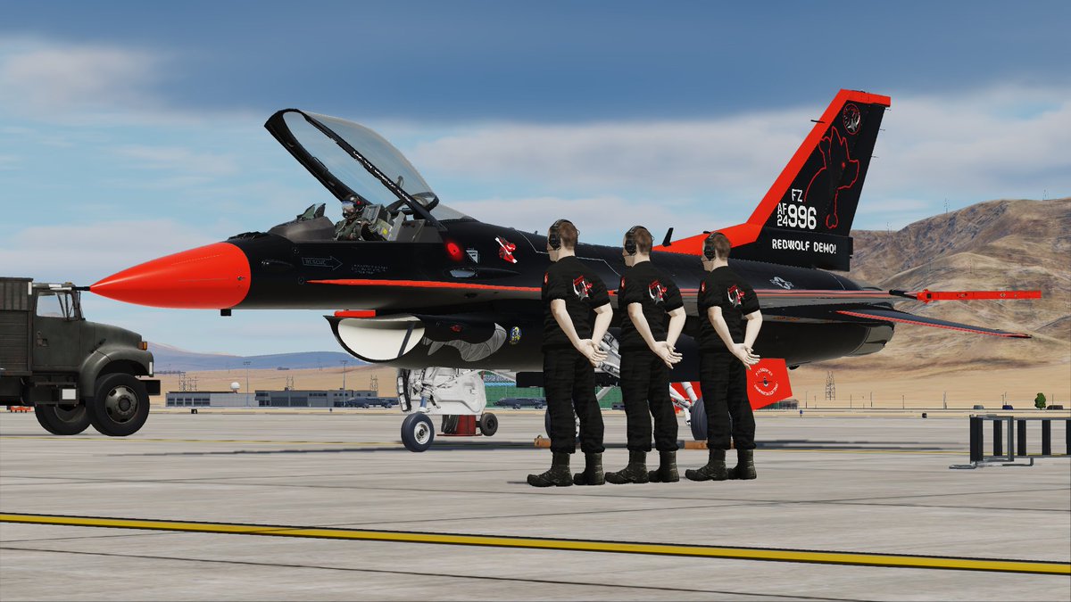 RedWolf_Demo's tweet image. Now, let&apos;s start training!
#DCS
#DCSWorld
#RedWolf_Demo