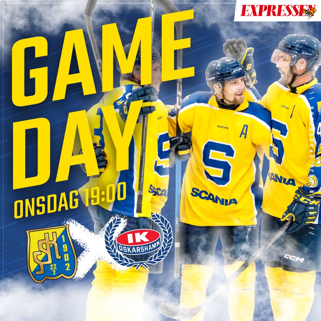 Näst sista träningsmatchen innan allvaret drar igång nästa fredag. 

Ikväll får vi dessutom se #27 Daniel Norbe tillbaka i spel. 

➡️ sodertaljesk.se/article/b0rat2…