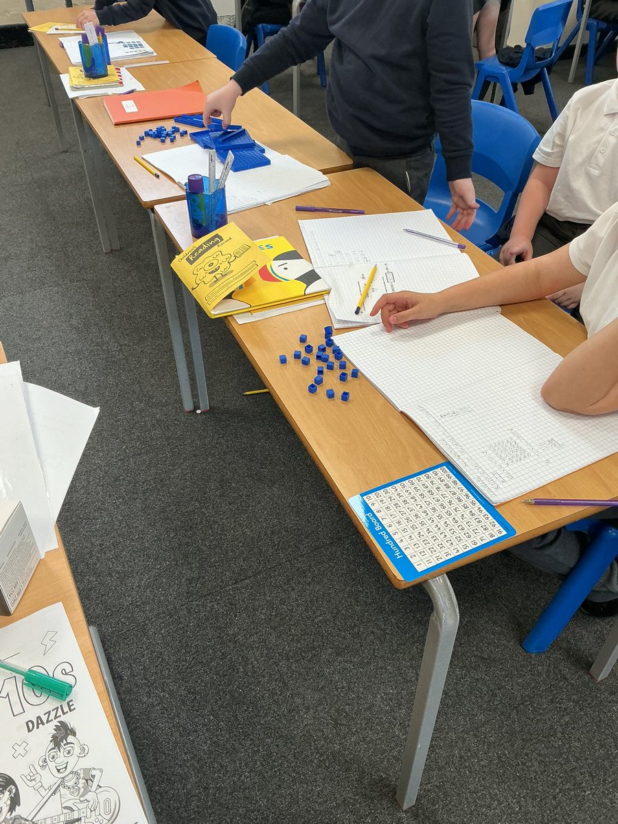 Year four are using base 10 to represent numbers to 10,000 #wlm #doallyoucan