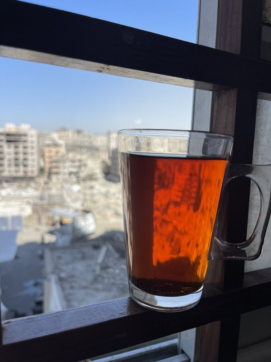 After a hard night of barely any sleep, 💔we woke up with new hope and renewed life. We made a delicious cup of tea with sugar.😍
This is thanks to your help. 
Keep helping us cling to hope.
🔻
gofund.me/aef1fcae