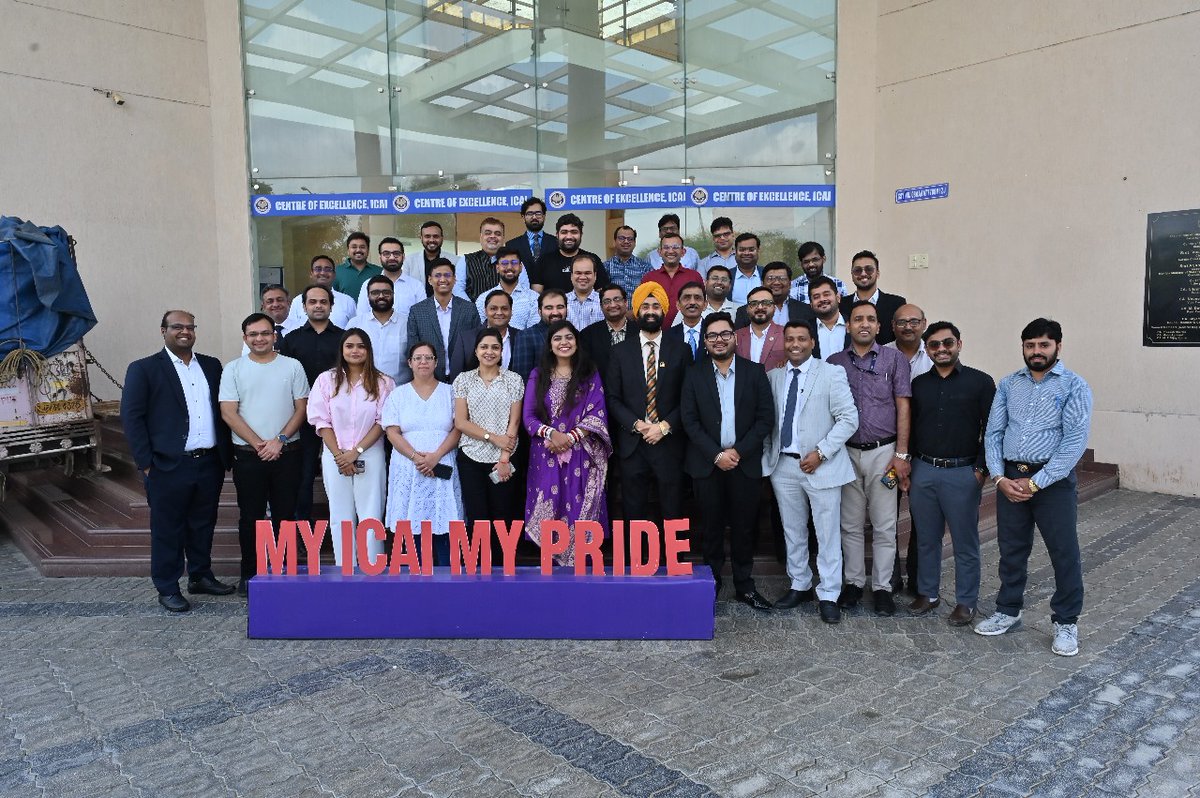 AI in ICAI tweet media