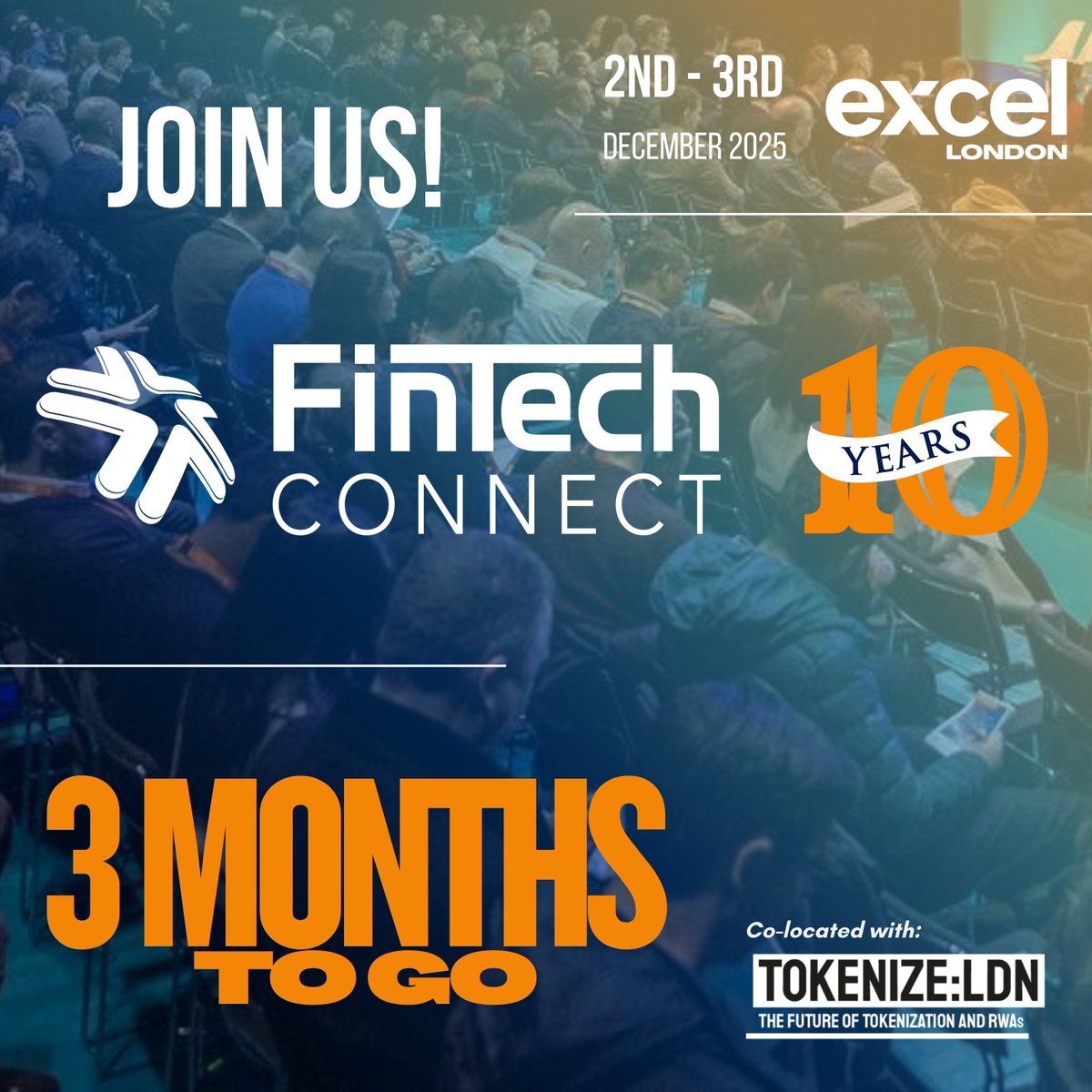 fintech_connect's tweet image. 🎉 3 months until FinTech Connect 2025 — our 10th anniversary!

👥 5k+ leaders | 🎤 150+ speakers (Barclays, HSBC, EY + more)

📍 2–3 Dec | Excel

🎟 fintechconnect.com

#FinTechConnect #FinTech #Banking #Payments
