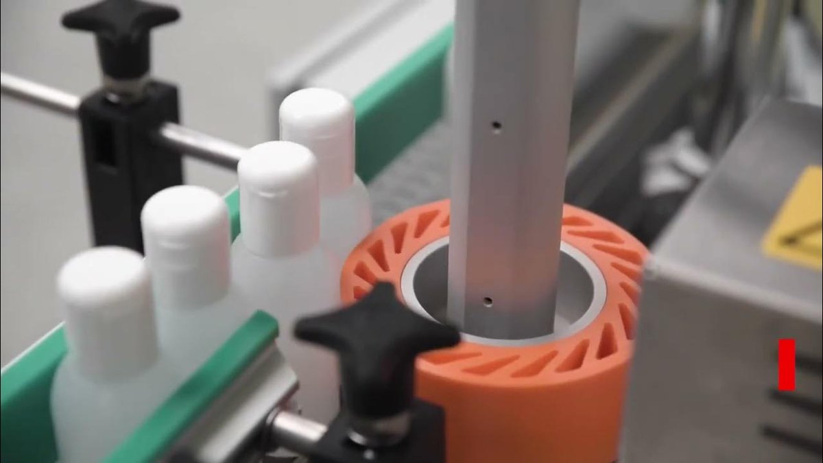 Webermarking's tweet image. Our Geset 221 Labelling System can label cylindrical products at high speeds with critical placement accuracy. Contact us for more information zurl.co/V8rz #weberpackaging #labelling