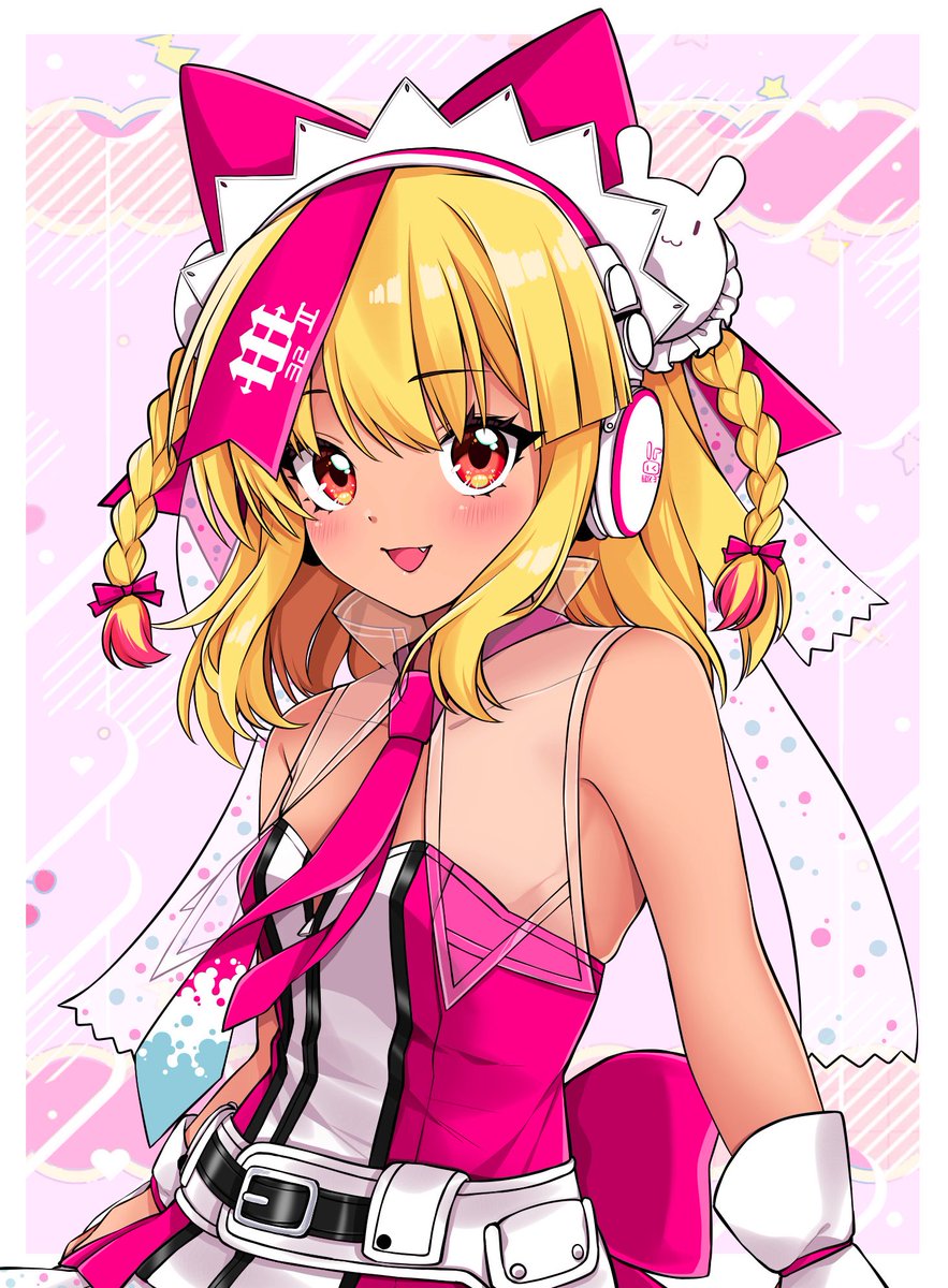 「ありがとピンキー #beatmaniart_iidx」|よまおのイラスト