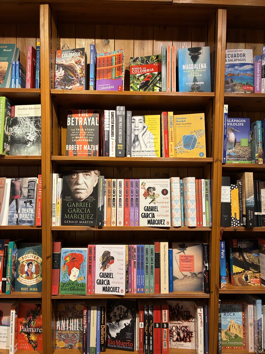 Looks like Garcia Marquez work is still very popular <a href="/Dauntbooks/">Daunt Books</a> in Marylbone #London