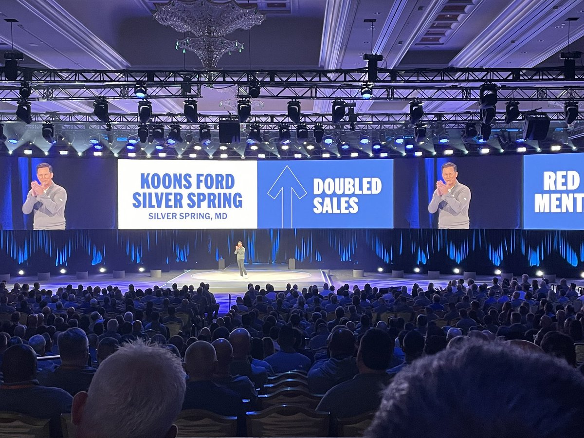 After returning from last year‘s National Ford Dealer Meeting, WE made a deliberate choice to get back to SERIOUS GROWTH in our Ford business.

While we emphasized used cars, fixed ops and profitability during the Covid years, we saw a decline in our Ford market share that was