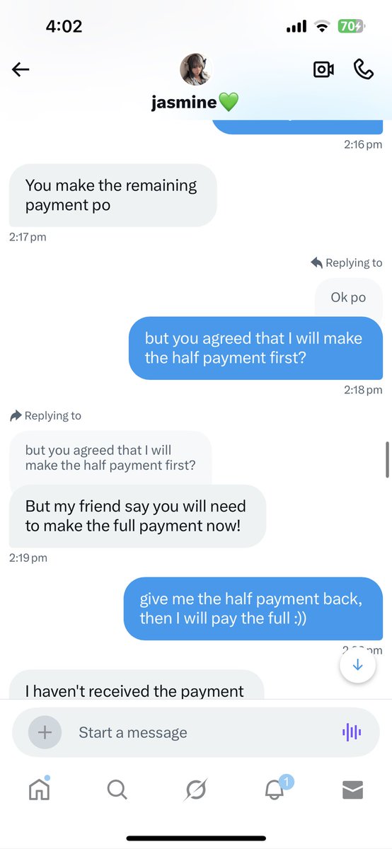 seokraebinz's tweet photo. ‼️ EXPOSING &amp; AWARENESS THREAD‼️

DAY6 GA sana, i paid the half, sent proofs and money deducted on my end. 
Yet, sabi ng seller, wala syang nareceive, and Gcash crashed, then wants me to pay full????

🚩scammer🚩
—thread;

rt to spread!! https://t.co/40QwPXrPrs