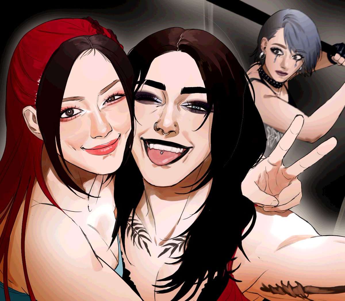 그린게 레슬링 팬앝뿐