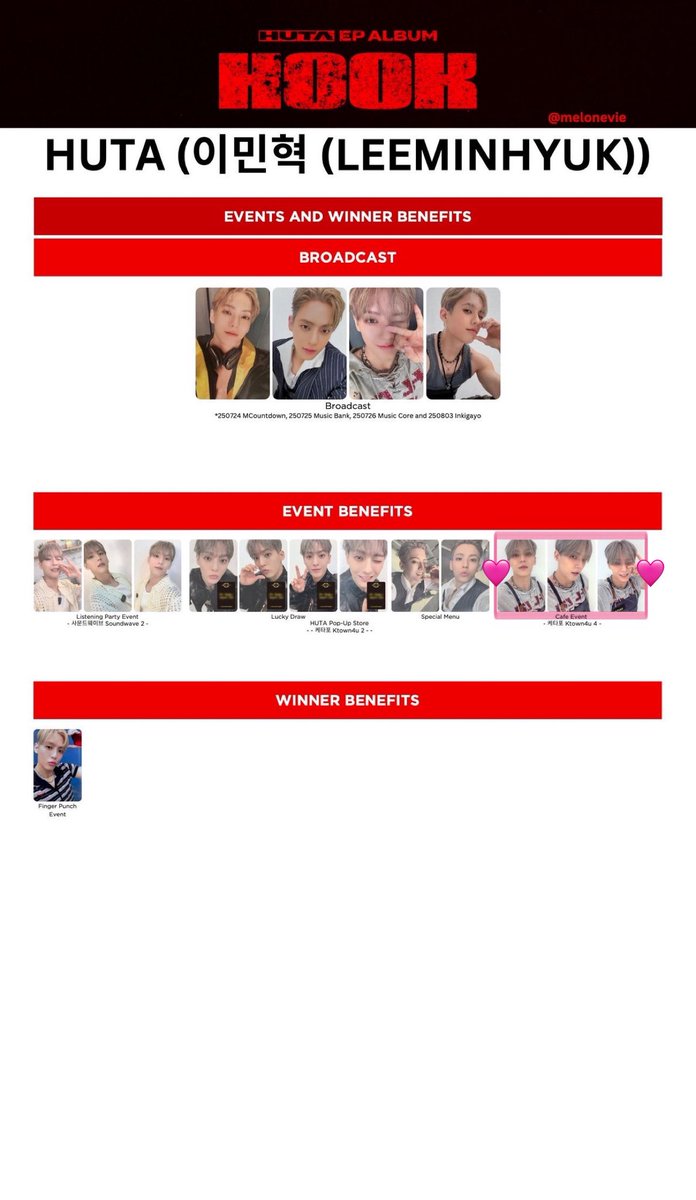 이민혁 훅 미공포 교환 구합니다!!!!!!!!!

저: 🩷
😇: 💙

되도록 콘 양일 현장 교환이었으면 좋겠어요! 
사웨랑 잇다는 배송 전이라 배송 후에 배송 거래만 가능합니당

디엠주세요!!!!