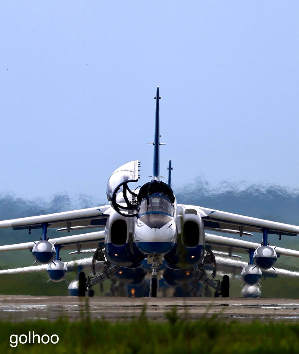 本日のブルーインパルス✈️9.10 NR有り、タンク付きでの 東京2025世界