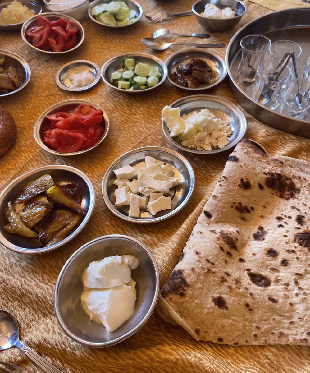 Yaylada köy kahvaltısı 💯..