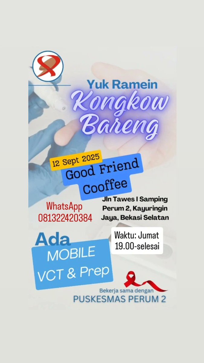 vCT (Cek HIV )Gratis tweet media