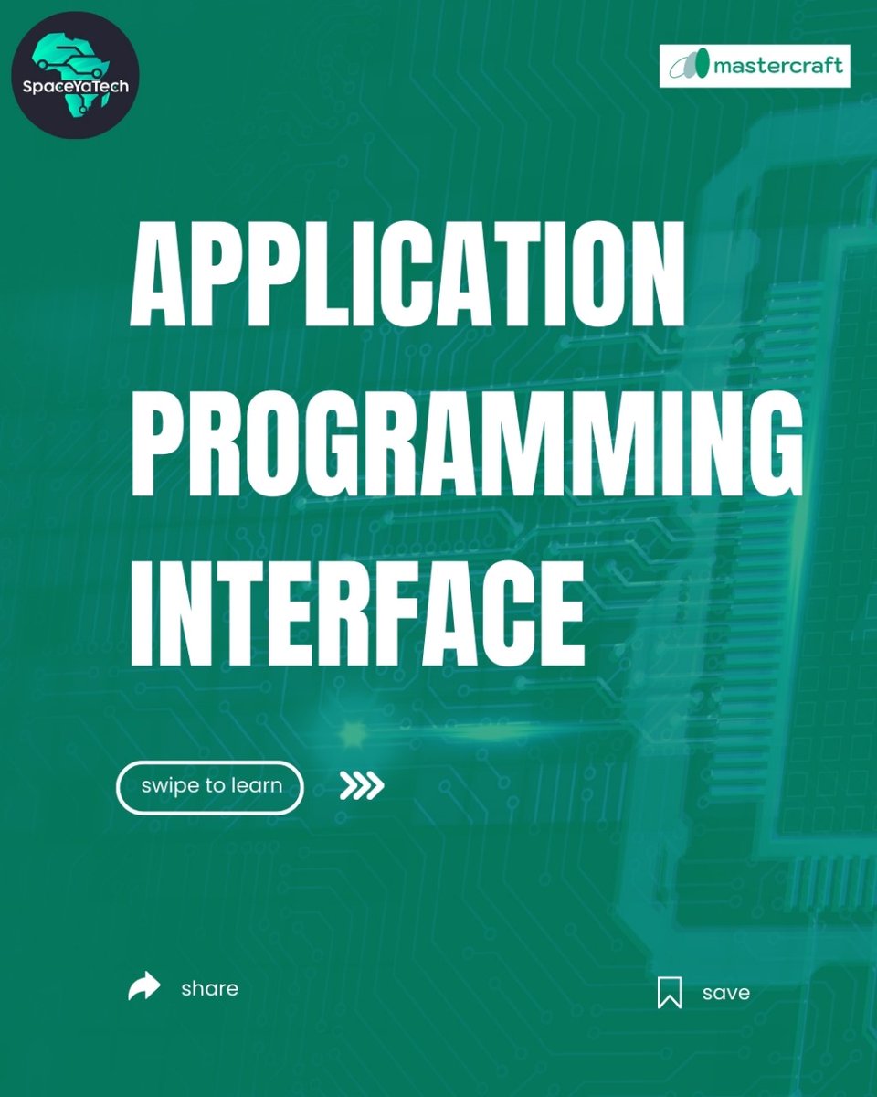 SpaceYaTech's tweet image. What is an API?
You’ve probably heard the term Application Programming Interface (API) thrown around in tech conversations, but what does it actually mean, and why is it so important?

#APIs #SpaceyaTech
