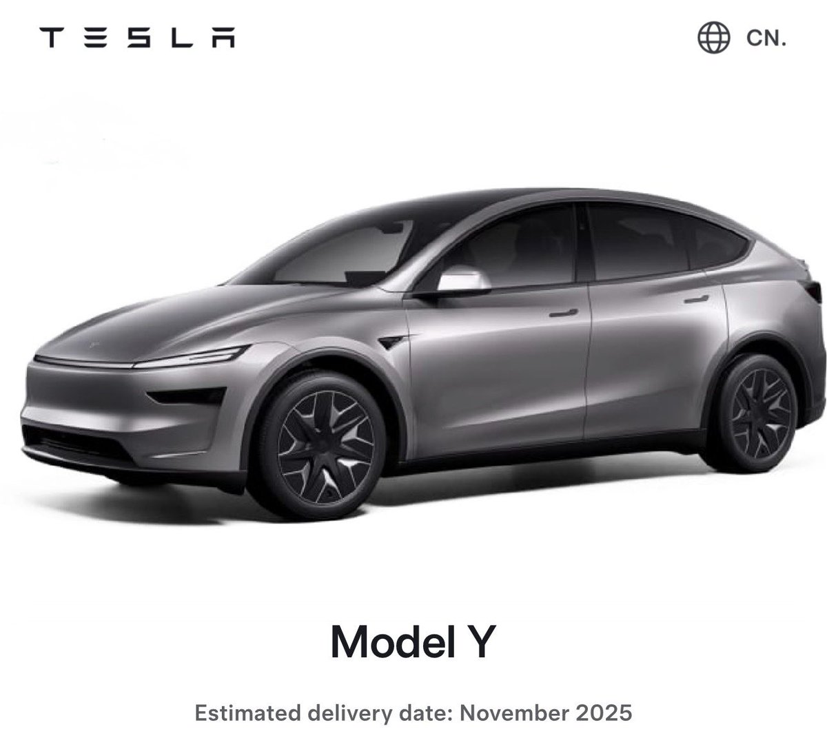The Tesla Model Y L is now sold out for the month of October in China! 

Estimated delivery date is now November.