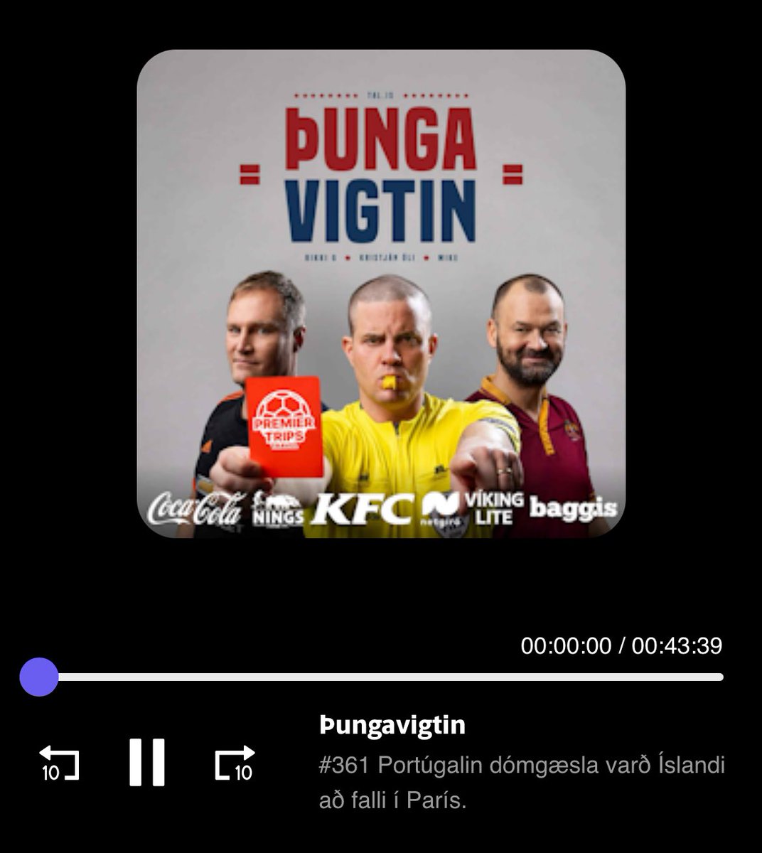 Portúgalin dómgæsla í París í gær.

Drop á þungavigtin.is