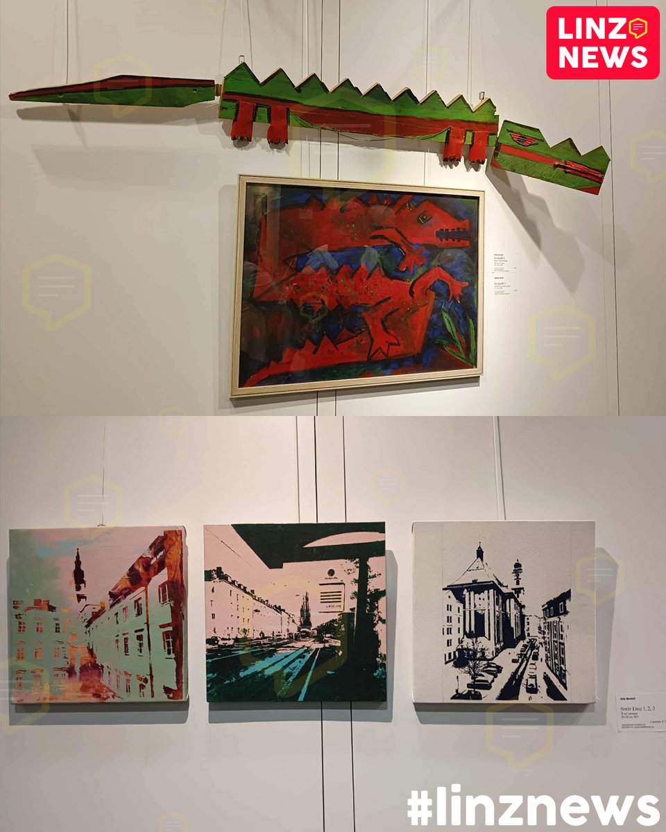 linzdotnews's tweet photo. 🎨 "Linzer Kunst im internationalen Kontext"
🖼️ Vernissage, gestern, LINZ AG-Kunstforum.
🎭 In der Konzernzentrale der Linz AG noch bis 24.10. zur Bewunderung!
⏳ Mo bis Do 8.00 bis 16.00 Uhr und Fr 8.00 bis 12.00 Uhr.
📷 Leserfotos
#kunst #Vernissage #linzag #linz #lesernews https://t.co/IN6eEf86iA