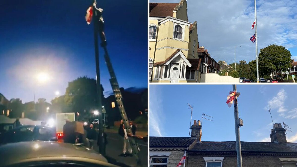Dozens of flags put up across city neighbourhood overnight as locals call police ift.tt/X54NcnL