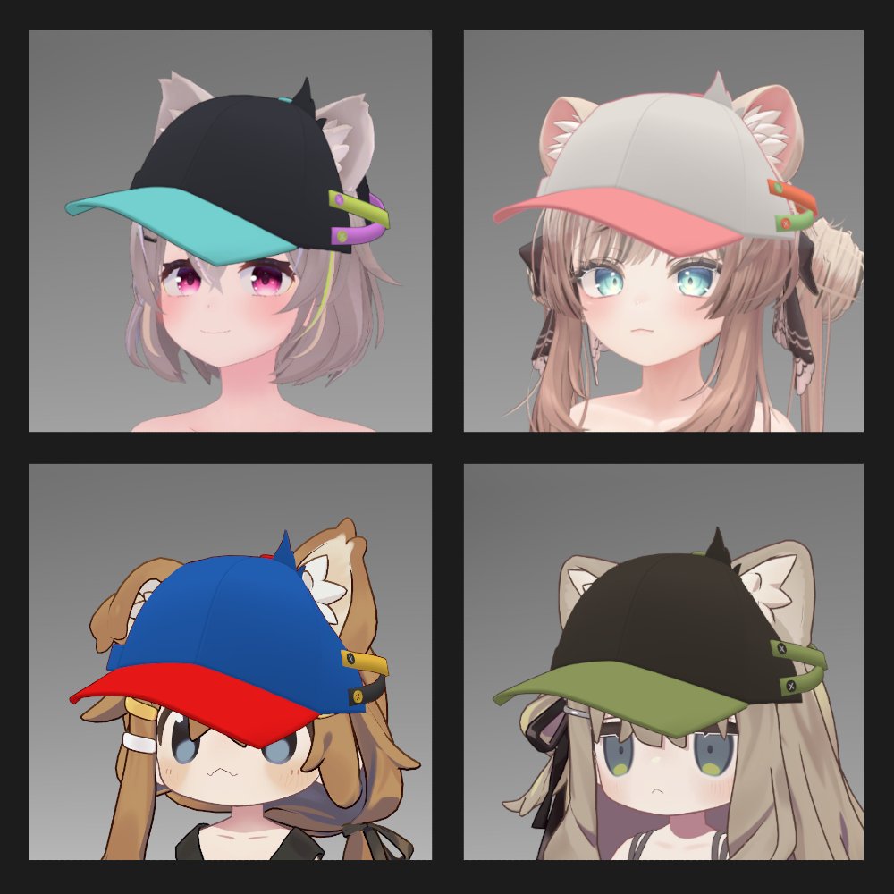 invoker_eew's tweet photo. けもみみ帽子をv1.0からv2.0へ更新しました！
・MA対応
・オブジェクトを統合 
・アウトラインの追加 
・Blendshapeを複数追加
・対応アバターPrefab追加

9/17 23:59　まで400円→300円！🌟
対応アバターはありますが、どのアバターでもかぶれます!! 

↓対応アバター↓
◎マヌカ 
◎しなの 
◎ミルティナ 
◎ルルネ(しっぽ) 
◎トラス 
◎ルヴ -Luve- 
◎まめひなた 
◎キプフェル 
◎みみのこ 
◎bird/鳥(かぶらず履きます) 
◎ウェッジ

#VRChat #BOOTH_pm #インヴォーカーのお店