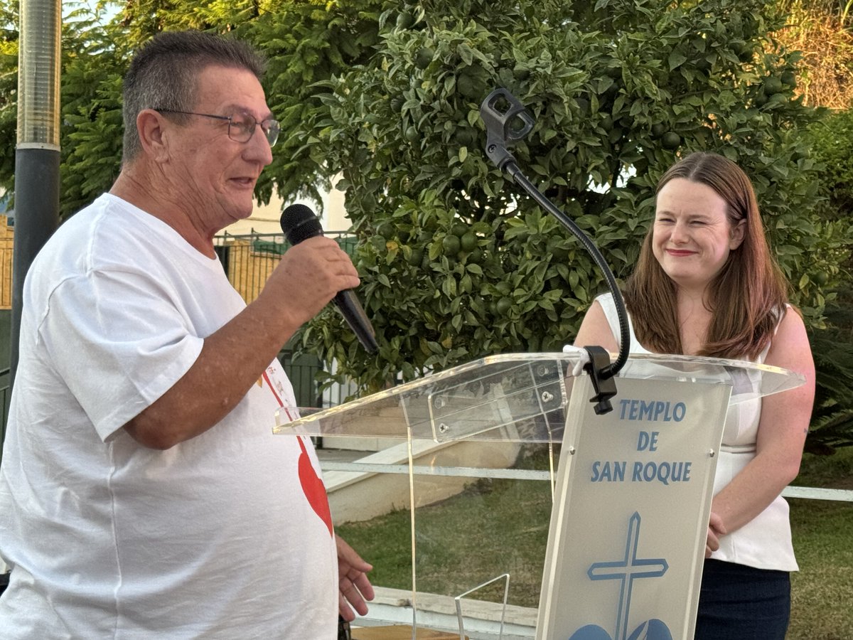 ✝️La Iglesia Evangélica Filadelfia celebró en la tarde de este martes un acto en la Barriada de La Paz en el que hubo música y se informó sobre la labor que realiza la Asociación Benéfica El Arca. El Ayuntamiento de San Roque colaboró en esta actividad.
sanroque.es/content/acto-e…