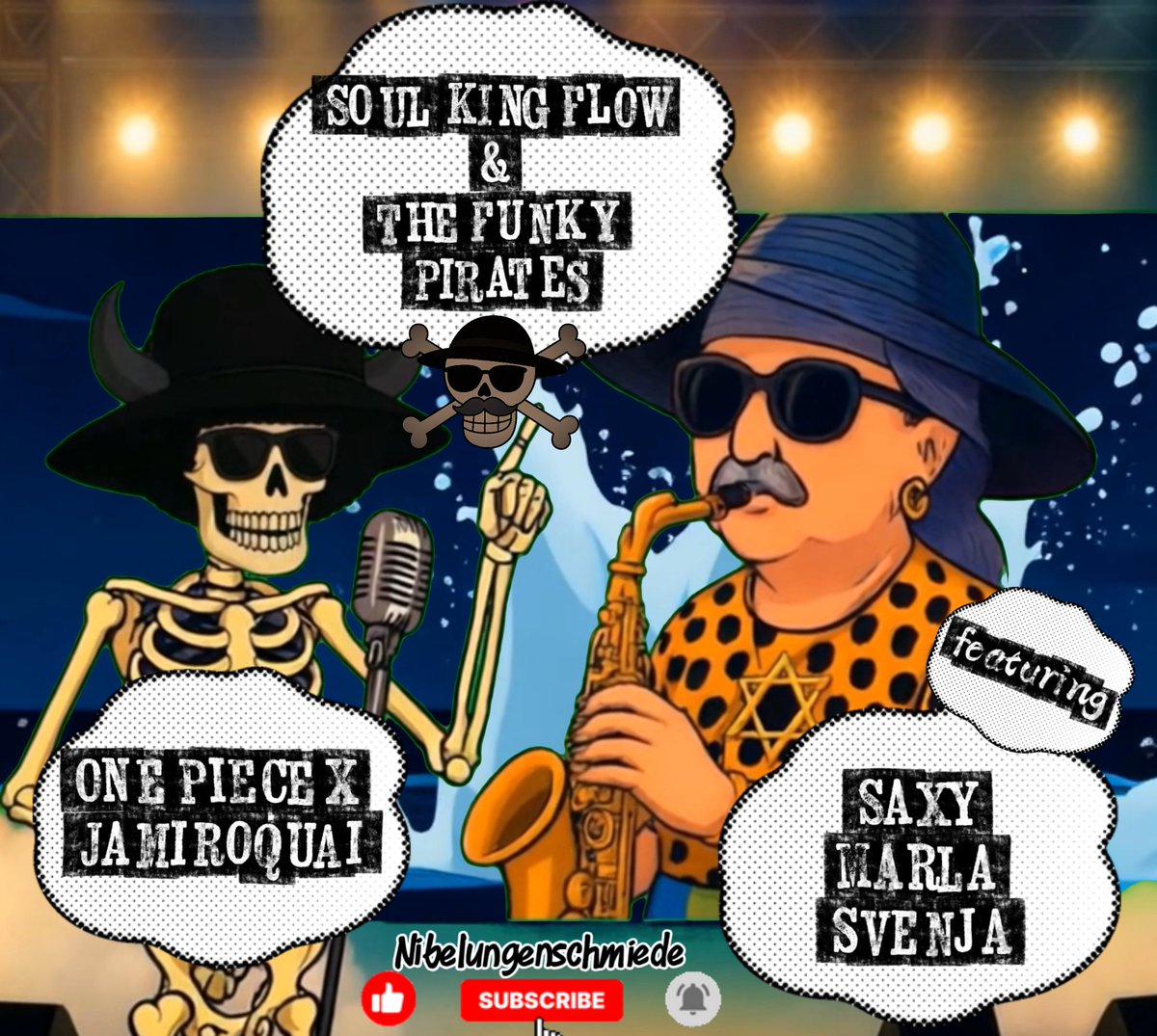 #OnePiece meets #Jamiroquai 
mitsamt Gastauftritt der einzigartigen Saxy
<a href="/MarlaSvenjaL/">Marla Svenja Liebich</a>
Nur auf meinem Youtube Kanal...
youtu.be/tZooqCr5j4M