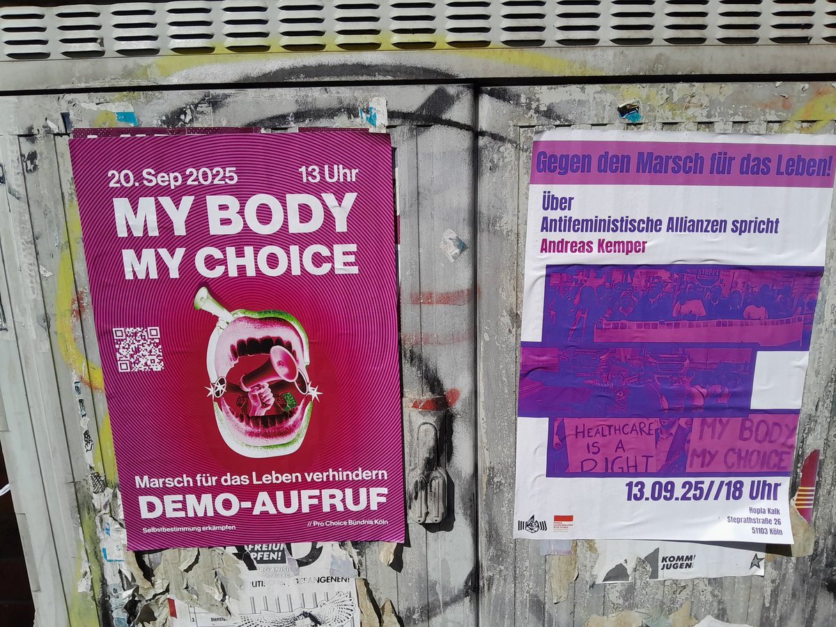 Diesen Samstag 13.09 18 Uhr im Hopla #Köln #Kalk Va mit <a href="/AndreasKemper/">Andreas Kemper</a> gegen den "Marsch für das Leben". Schicken wir die Fundis wieder in die Hölle!