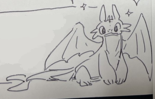 トゥースちゃんの凧が欲しくてハガキで応募するタイプの懸賞があったのでハガキにお絵描きしておいた 
