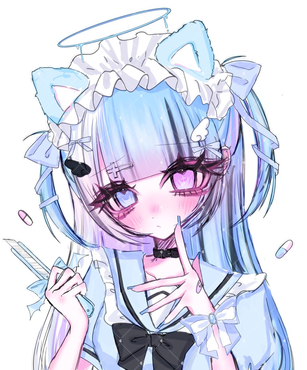 キャラデザご依頼ありがとうございました·̩͙꒰ঌ
#有償依頼