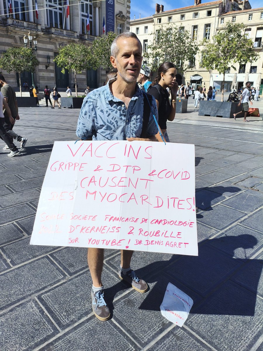 AgretDenis's tweet image. Les #vaccins #DTP #Grippe #Covid causent des #myocardites 
Ils exposent donc la population à des risques majeurs ! 
Mes #alertes sont ignorées par l&apos;ordre des médecins et le ministère de la santé.
Obligation vaccinale de 2018 =PASS SANITAIRE donc Manifestons pour les enfants. 👇