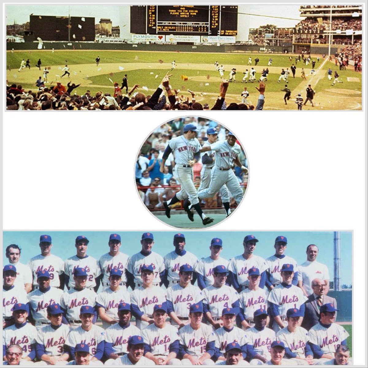 dinardodp's tweet image. On this date, Sep 10th in 1969-

At Shea Stadium, the Mets with a double header sweep of the Montreal Expos, move into first place for the first time in team history. 

They would eventually go on to win the NL pennant and teams first World Series.

#NYMets #MLB