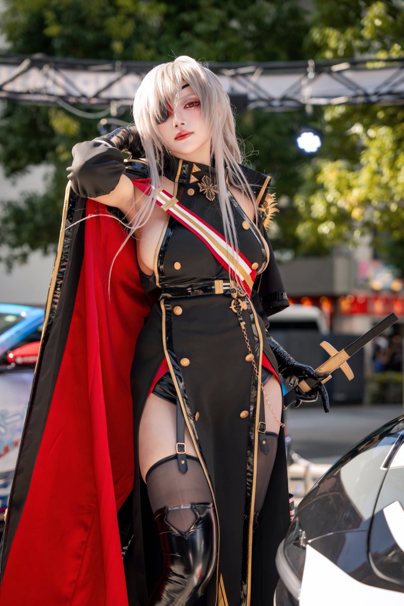 SHIBUYA_TOKYO_J's tweet photo. 2025.09.06
『#アズレンEXPO -アズールレーン 8th Anniversary-』
アズールレーン / フリッツ・ルメイ
モデル：Natsume 枣糕さん @natsume0v0
 #アズレン8周年 https://t.co/0eQyZNRARh