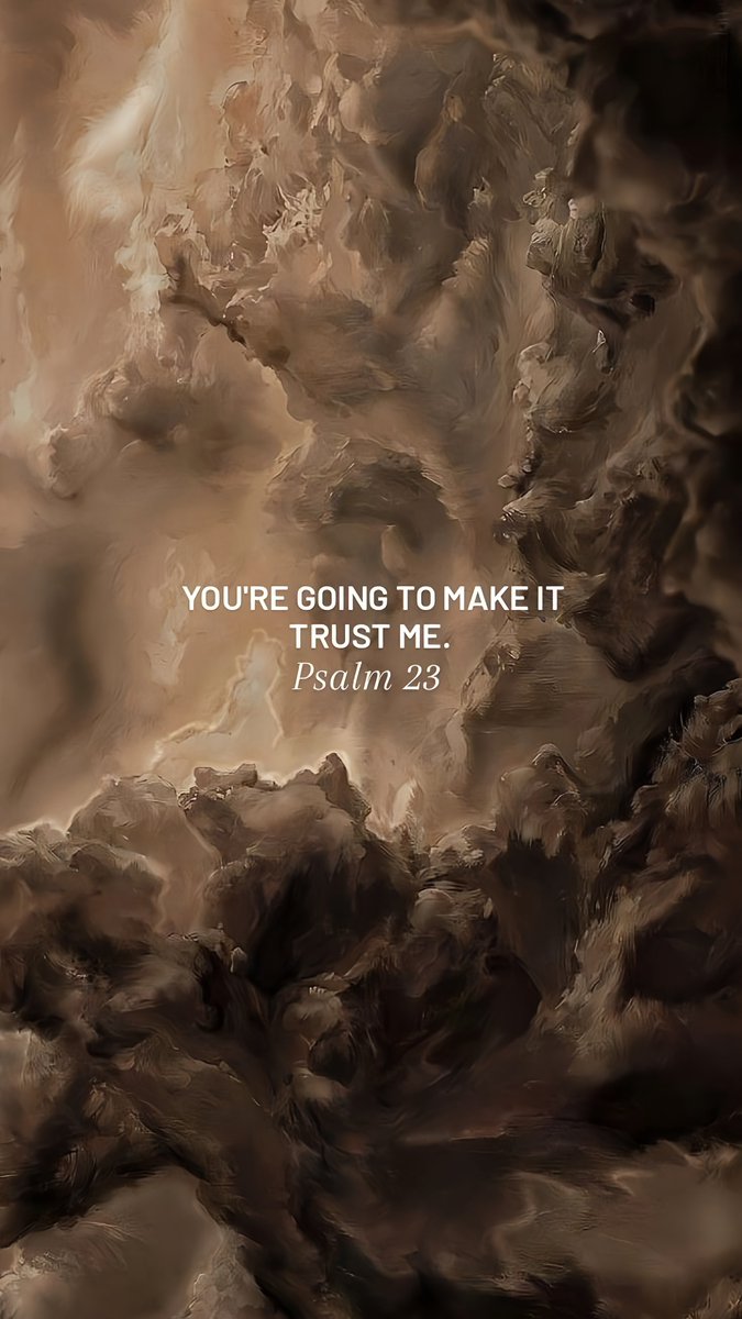 You’re going to make it, Trust God.