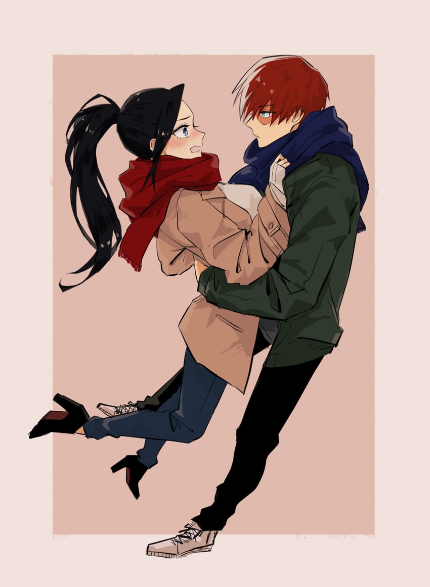 Artis : Honwaka zz #todomomo #MomoYaoyorozu #Shototodoroki #MHA