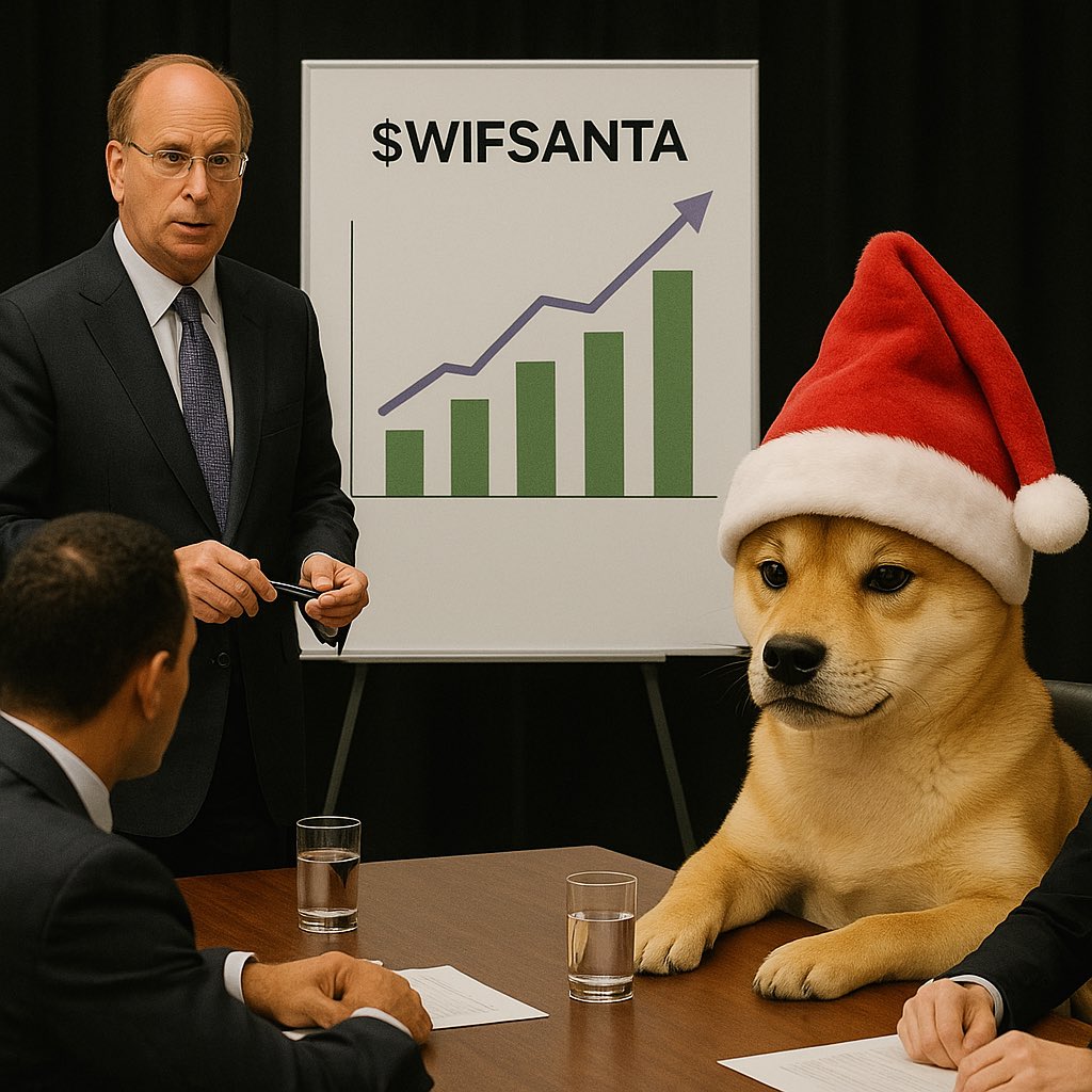 DogWifSantaHat tweet media