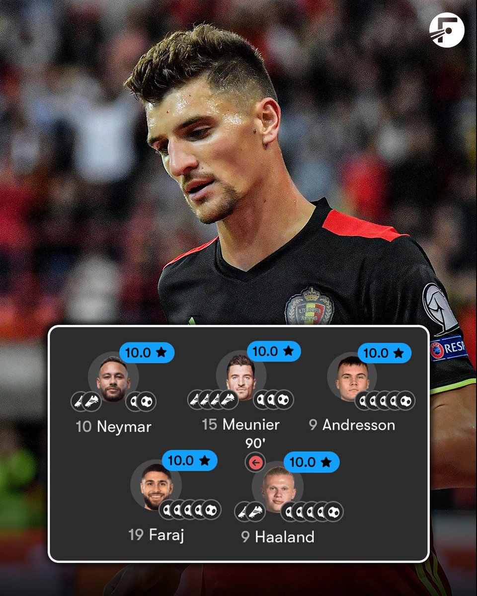 FotMob's tweet photo. 🔟 The FotMob algorithm has changed a number of times over the years...and yes, there should probably have been more 10s given out, and it's not always fair to compare stats in different competitions but...

These are the five confirmed FotMob 10s in competitive men's football. https://t.co/fusAszTv69