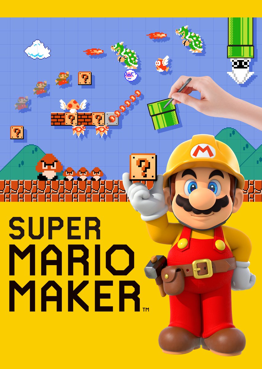 NinOmari16's tweet photo. Happy 10th Anniversary Super Mario Maker https://t.co/lN7ZZRRrhW