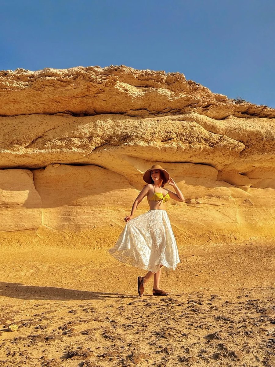 VisitGozo's tweet photo. Sometimes Gozo can feel like another planet. ☀️
Our yellow rocks and never ending blue skies transport you somewhere you want to be.
📸 @_mina_karadzic
#gozoisland #beautifulviews #maltaviews #summer #gozo https://t.co/LlRGVedjgP