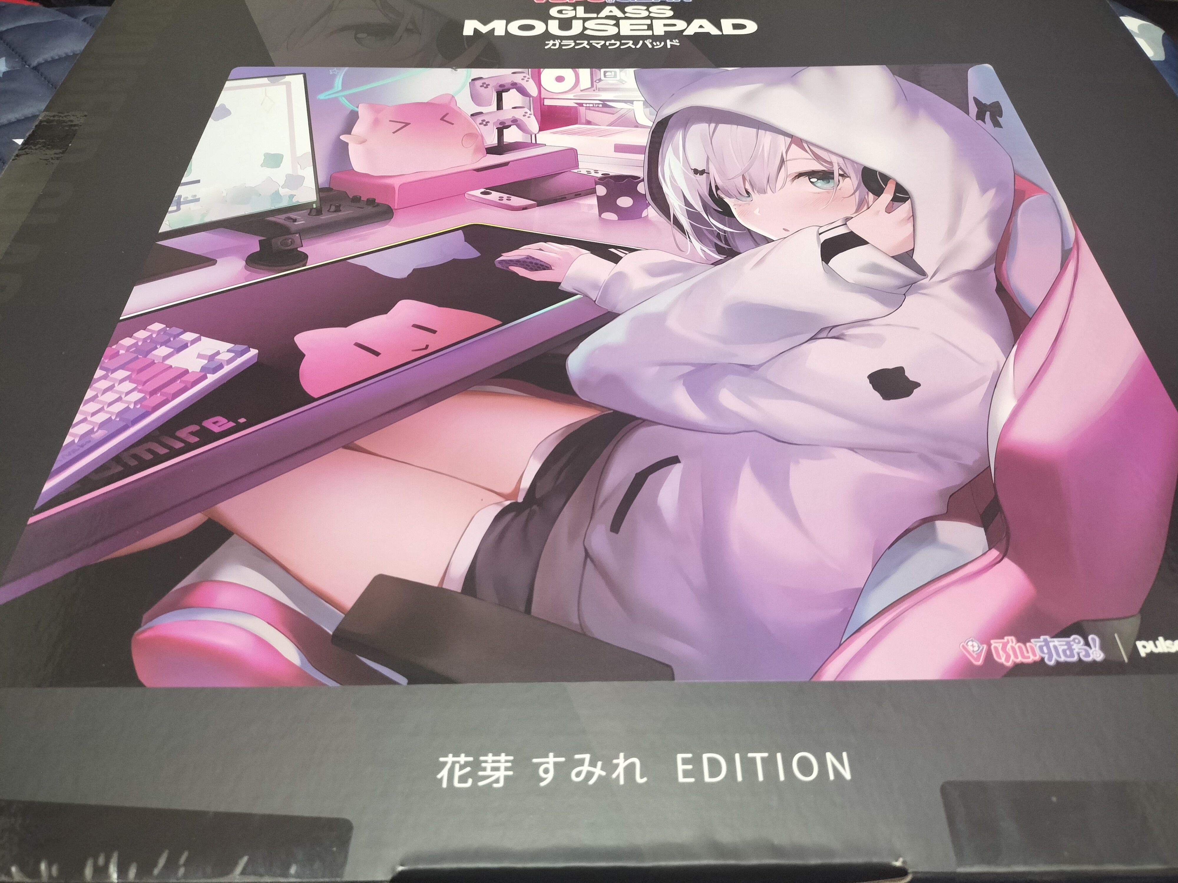 VSPO GEAR ガラスMOUSEPAD 花芽すみれEDITION 花芽すみれ - VSPO! GEAR