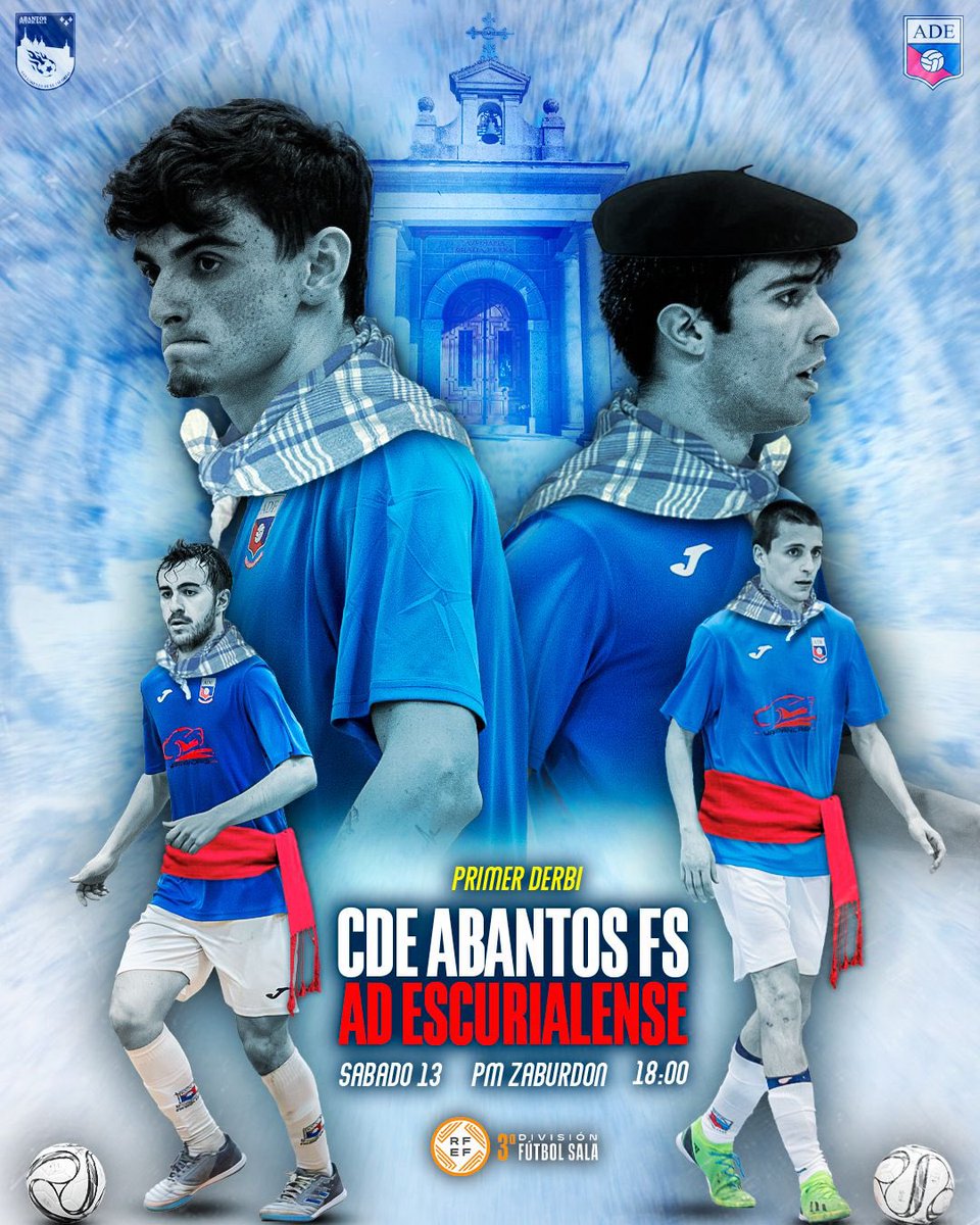 ✅COMIENZA LA LIGA 🎬

🎙️”Este Sábado 13 de Septiembre, tenemos el primer derbi gurriato de la temporada, donde nuestro Senior de 3ª RFEF enfrentará al <a href="/CDEAbantos/">UD San Lorenzo Abantos FS</a> en esta primera jornada de la temporada”

#vamosescu💪🏻⚽️ #futsal #3rfef