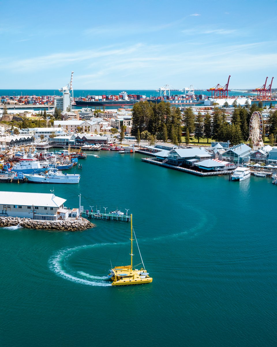 theaguiastudio's tweet photo. Explore the best of Freo through our latest aerial capture. Digital image now available on our website.

#SkyPerth #DronePhotography #FremantleViews #ExploreWA #WesternAustralia #SeeAustralia #AustraliaViews #ScenicViews #djiglobal #NatureAndCity #fremantlevibes #fremantleport https://t.co/356vsmxyJU