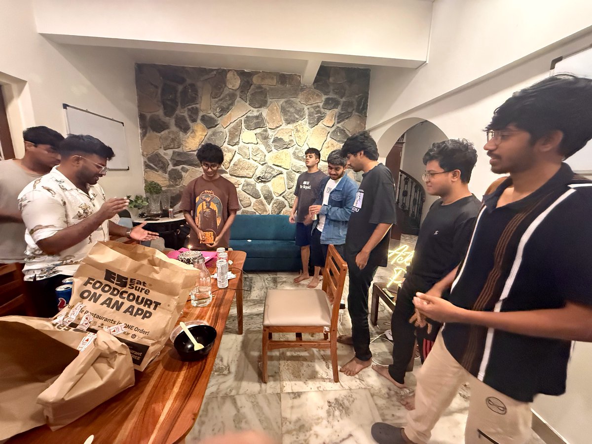 apoorav_vyas's tweet photo. A few months ago when I envisioned doing a 3 month crypto residency that too in a city like Pune , everyone told me it was not a good idea and that India as a market only had “grant farmers.”

And then Starknet believed in me and gave me a chance to do something like this, with complete autonomy.

Thanks to the initial launch video (100k views), we got some really strong applications, but even then, there was still a lot to do…

Early days were very rough, projects weren’t clicking, Cairo felt impossible, and the majority of builders left the comfort of their homes to take a leap in a new city like Pune with nothing guaranteed.

But I knew that if you put ambitious people under one roof with daily accountability, things would eventually start clicking.

Exactly that happened around mid-August. Some even found co-founders, jobs, and new communities. We kept sharp focus on depth over noise.

For the past 2.5 months, I’ve seen 10+ teams at Starknet Outpost grind all day, every day fueled only by conviction.

Demo Day is where it all comes together. 

As a count down for the demo day starts, I’ll be covering 10 founder stories who made it till here.

Stay Tuned…