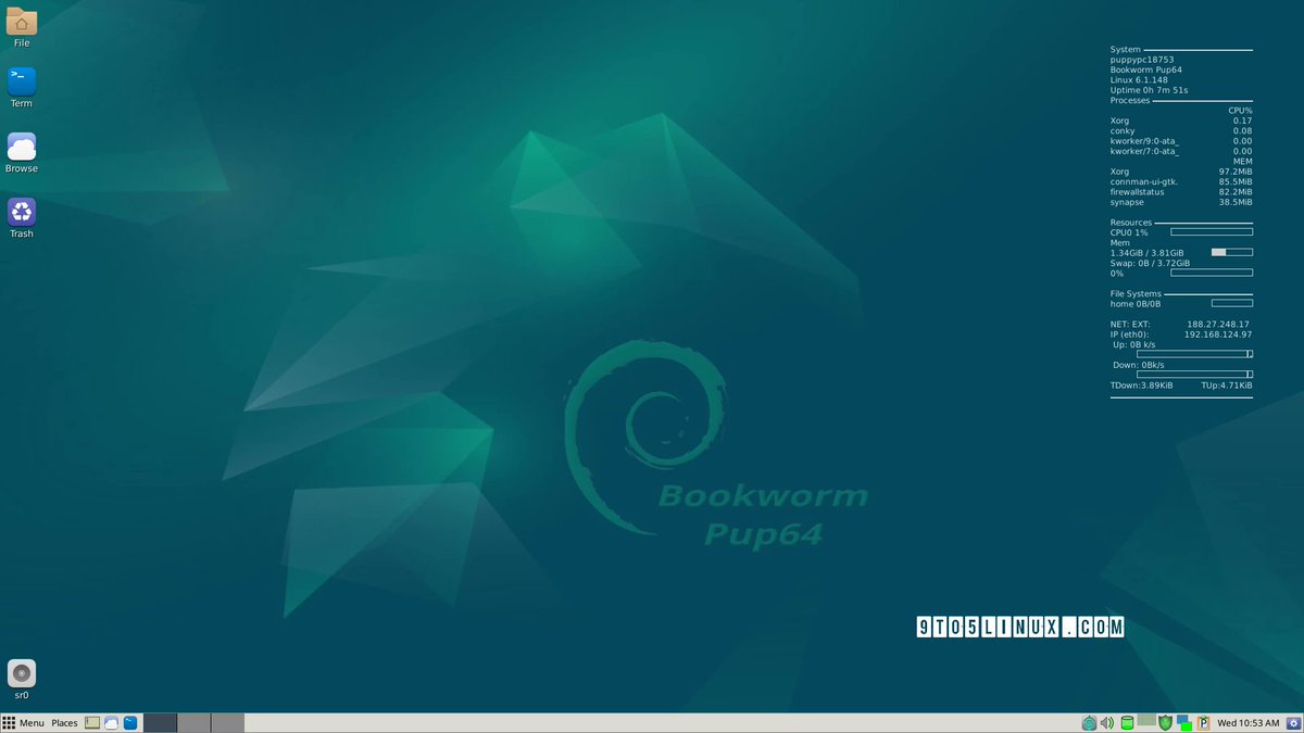 9to5linux's tweet image. Puppy Linux (BookwormPup64) 10.0.12 Is Now Available for Download Based on #Debian 12.12 “Bookworm" 9to5linux.com/puppy-linux-bo…
#Linux #OpenSource
