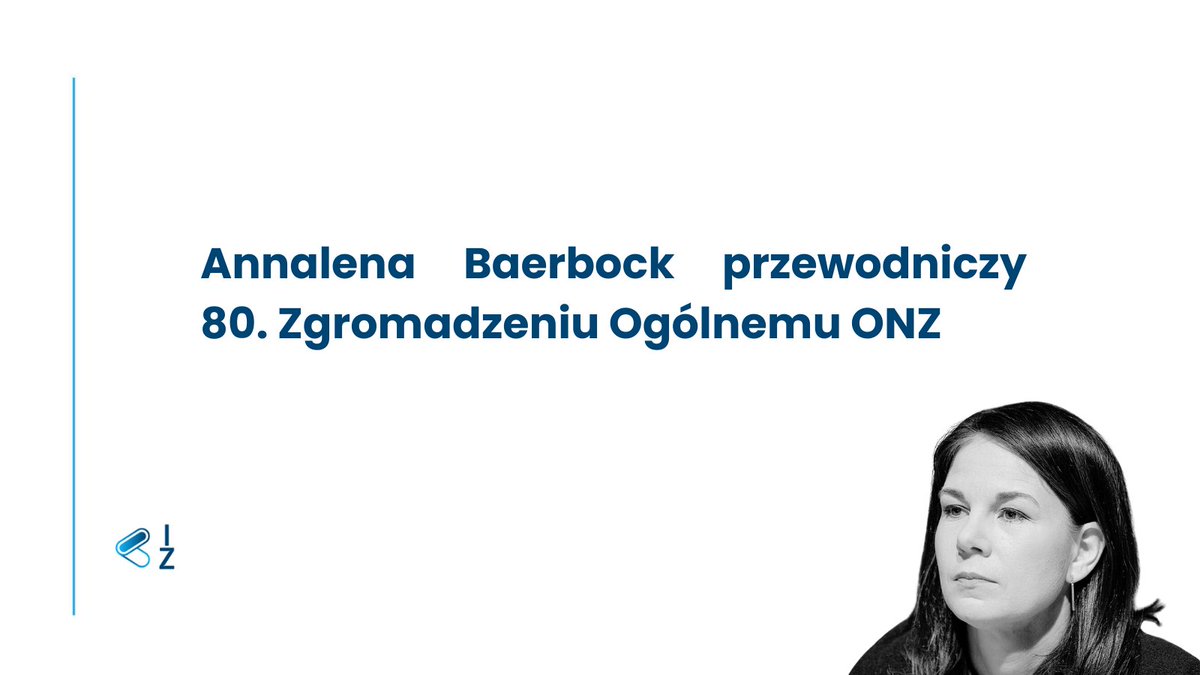 🗨️Annalena Baerbock 🇩🇪, była szefowa MSZ Niemiec, została 9 września 2025 r. zaprzysiężona na przewodniczącą 80. Zgromadzenia Ogólnego ONZ 🌍. Wezwała do reformy i wdrożenia Paktu dla Przyszłości. Baerbock jest najmłodszym dyplomatą i piątą kobietą 👩‍💼 na tym stanowisku.

🗒️Więcej