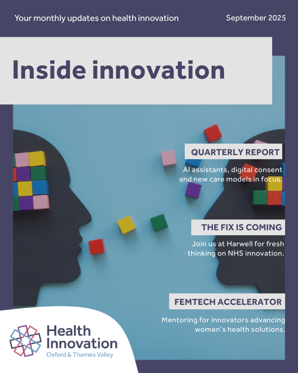 Health Innovation Oxford & Thames Valley tweet media