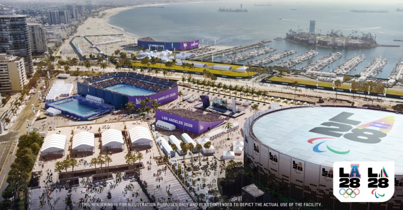 MikeSievert's tweet photo. The Olympic &amp; Paralympic Games are a chance to show the world what leadership looks like. For athletes, absolutely. And in 2028, for @TMobileBusiness, too. 
 
Proud to be the Official Telecommunications Services Provider for the #LA28 Olympic &amp; Paralympic Games!